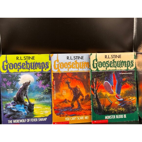 Goosebumps #14 #15 #29 You Can’t Scare Me Werewolf Fever Swamp Monster Blood III - Picture 3 of 16